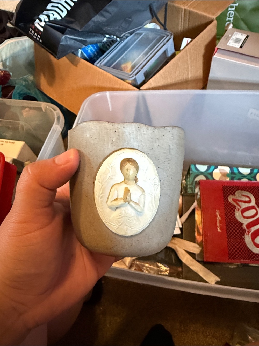 Beige Decorative Candle